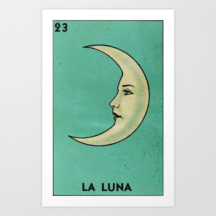 La Luna Art Print