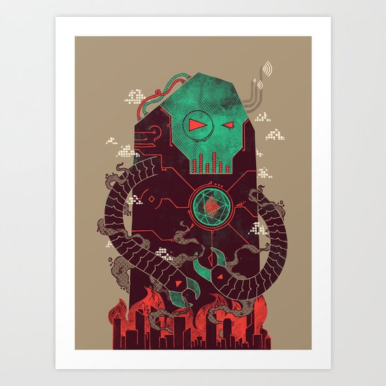 Operate, Annihilate Art Print