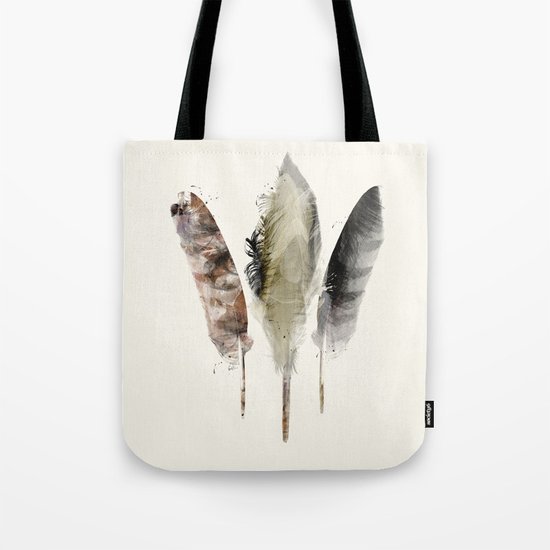nature feathers Tote Bag