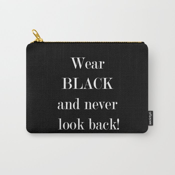 Black Carry-All Pouch