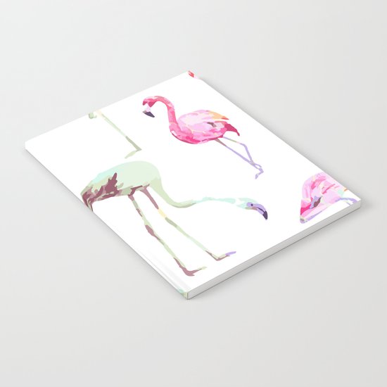 Flamingo Formation #society6 Notebook