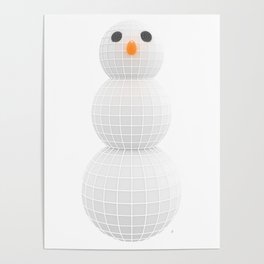 Snowman Poster