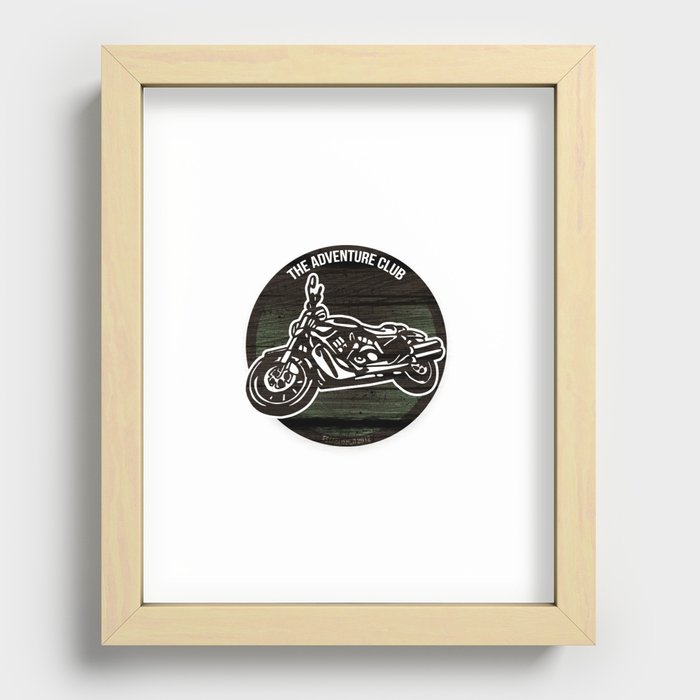 The Adventure Club Recessed Framed Print