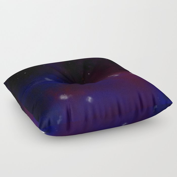 Deep blue dark Floor Pillow