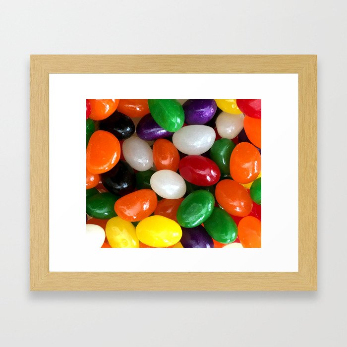Jelly Beans Framed Art Print