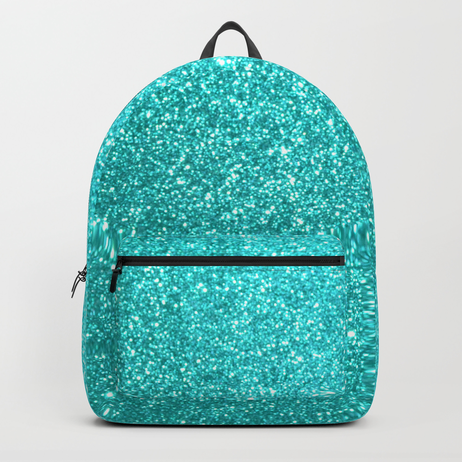 aqua blue backpack