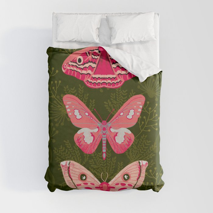 Lepidoptery No. 7 by Andrea Lauren  Duvet Cover