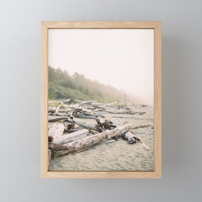 Tofino Shoreline Framed Mini Art Print