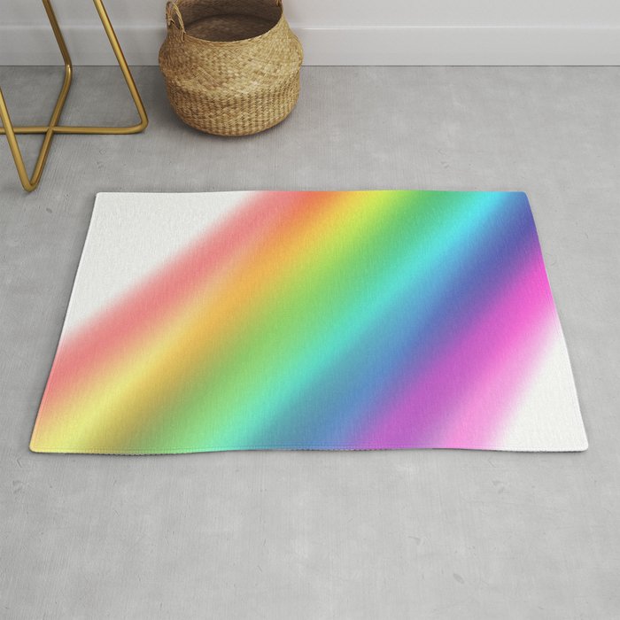 Rainbow Haze Rug