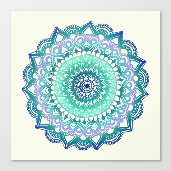 Deep Forest Flower Canvas Print