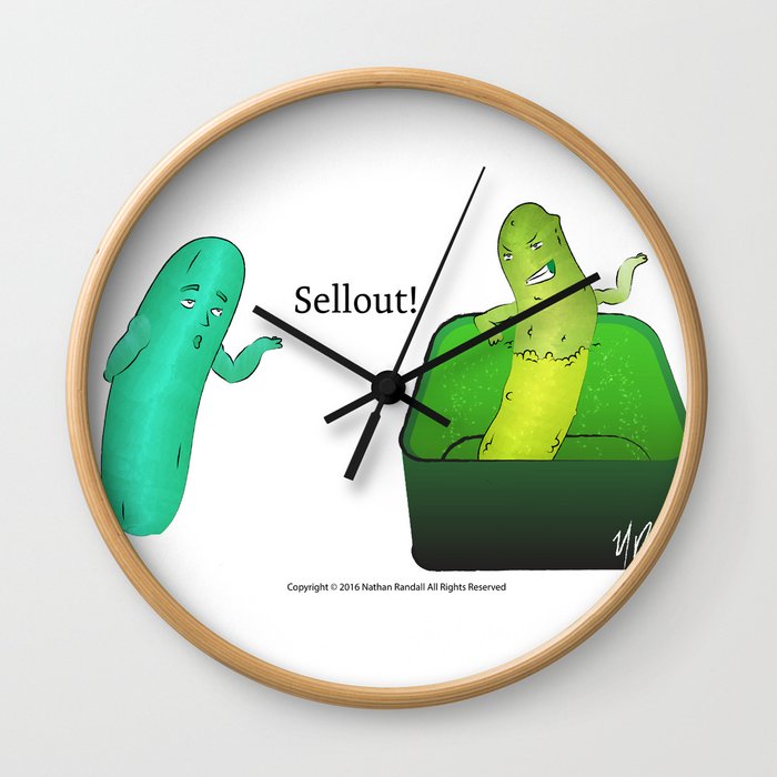Soaking in Awesome (The Sellout) Wall Clock