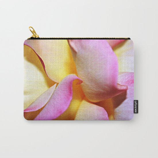 Peace Rose Petals Carry-All Pouch