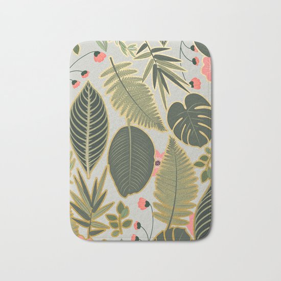 Jacqueline || #society6 #decor #buyart Bath Mat