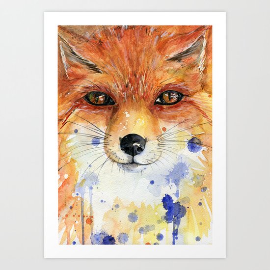 Fox Art Print