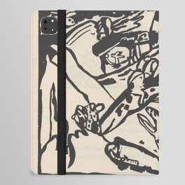 Wassily Kandinsky Sounds Drawn ,Klänge Pl.25 (1913) Wassily Kandinsky iPad Folio Case