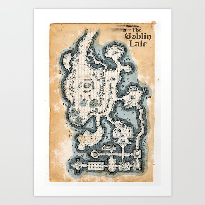 The Goblin Lair Art Print