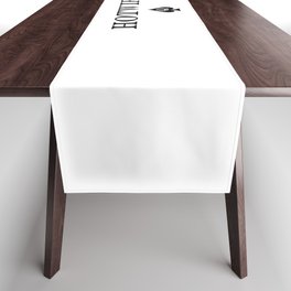 Hotwife or cuckold queen text Table Runner