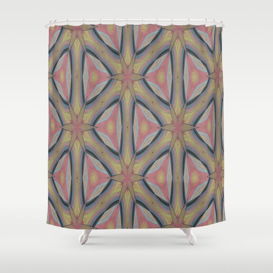Ann Arbor Pastel Chalk 6235 Shower Curtain