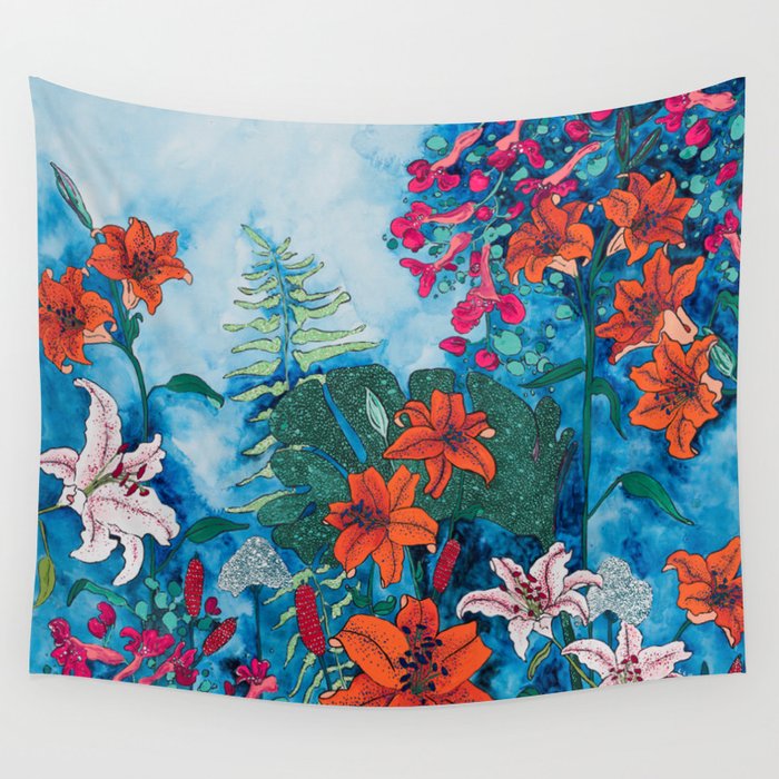 Lara best sale floral tapestry