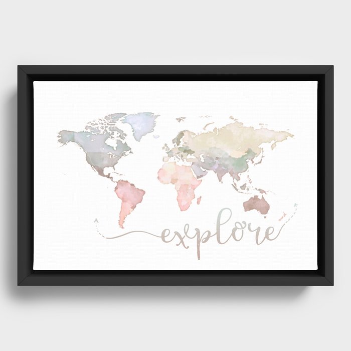 Framed Canvas