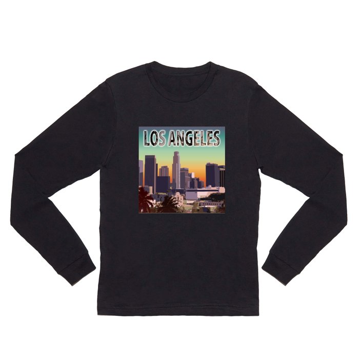 Downtown Los Angeles Long Sleeve T Shirt