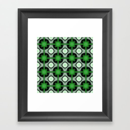 Pattern Framed Art Print
