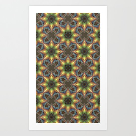 Pattern 040413-1 Art Print