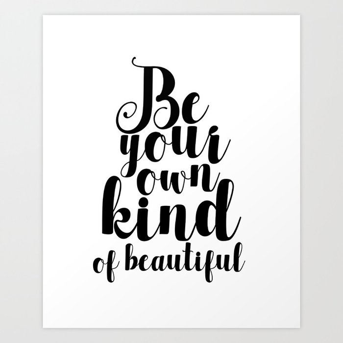 Happy Quote Home Decor Poster Typographic Print Inspirational