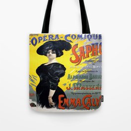 Vintage poster - Sapho Tote Bag