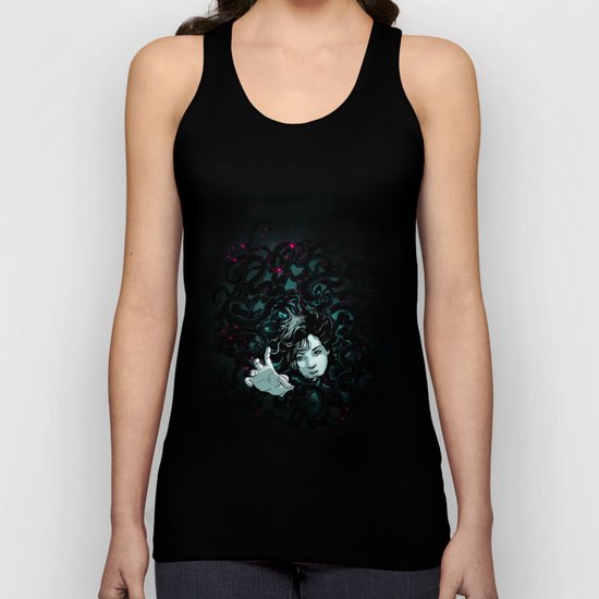 Bubbles for Miss Tentacles Unisex Tank Top