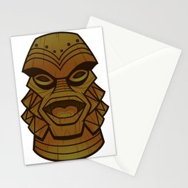 Tiki from the Black Lagoon Stationery Cards