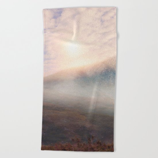 Pastel vibes 38 - Las Montañas Beach Towel