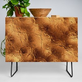 Surface gold Credenza