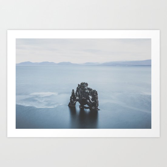 Hvitserkur, Iceland III Art Print