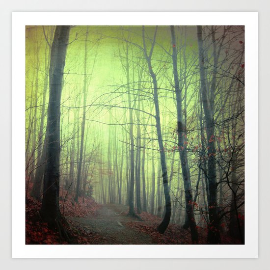 mystery walk Art Print