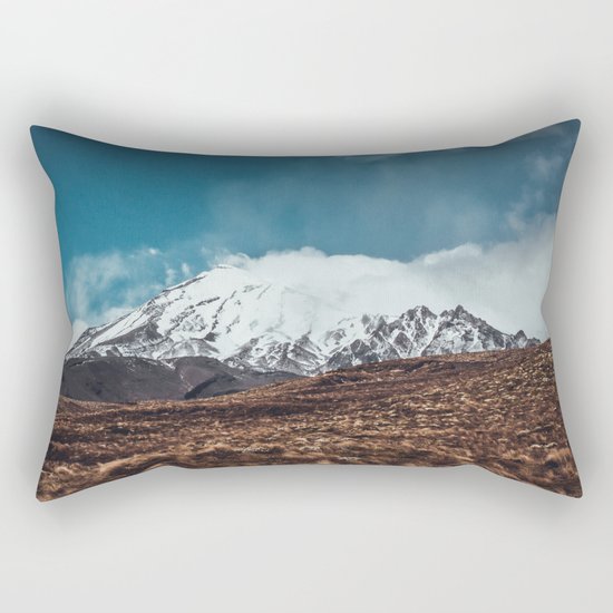 Vintage Landscape Rectangular Pillow