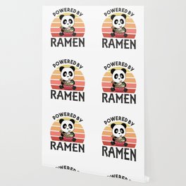 Ramen Japanese Noodles Sweet Panda Eats Ramen Wallpaper