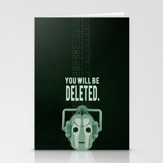 Doctor Who: Cybermen Print Stationery Cards