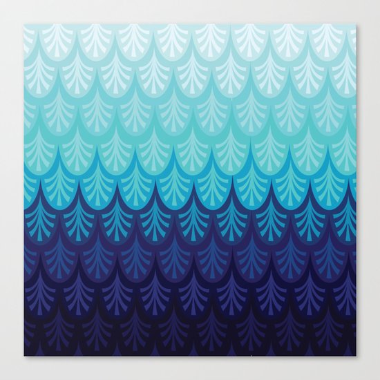 Arctic Ombre! Canvas Print
