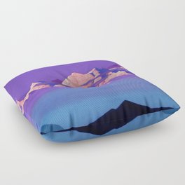 “Himalayas” by Nicholas Roerich Floor Pillow