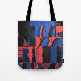 Red and blue II Tote Bag