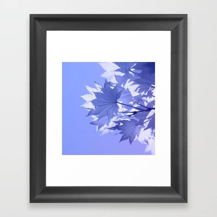 Purple Bough Framed Art Print