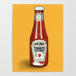 A love of Ketchup Poster