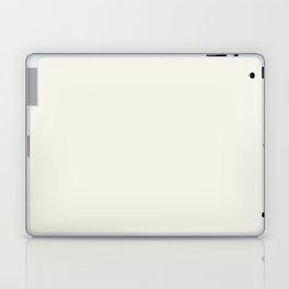 Solid Color light Cream Laptop & iPad Skin