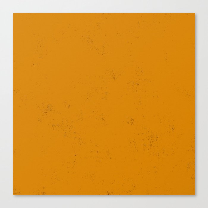 Abstract mustard yellow mid century modern Canvas Print