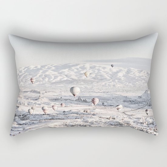 Air Balloons #society6 #art #buyart Rectangular Pillow