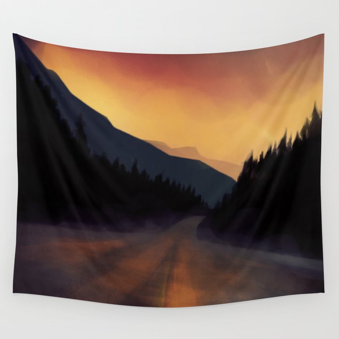 Road Wall Tapestry
