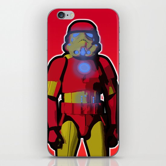 iron trooper iPhone Skin