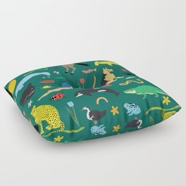 Lawn Party Floor Pillow
