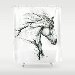 Equestrian Shower Curtains Society6